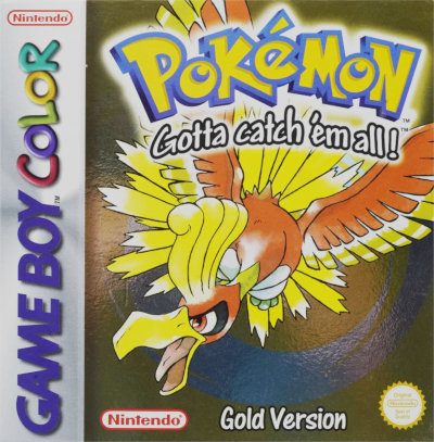 pokemon gold clean cover art